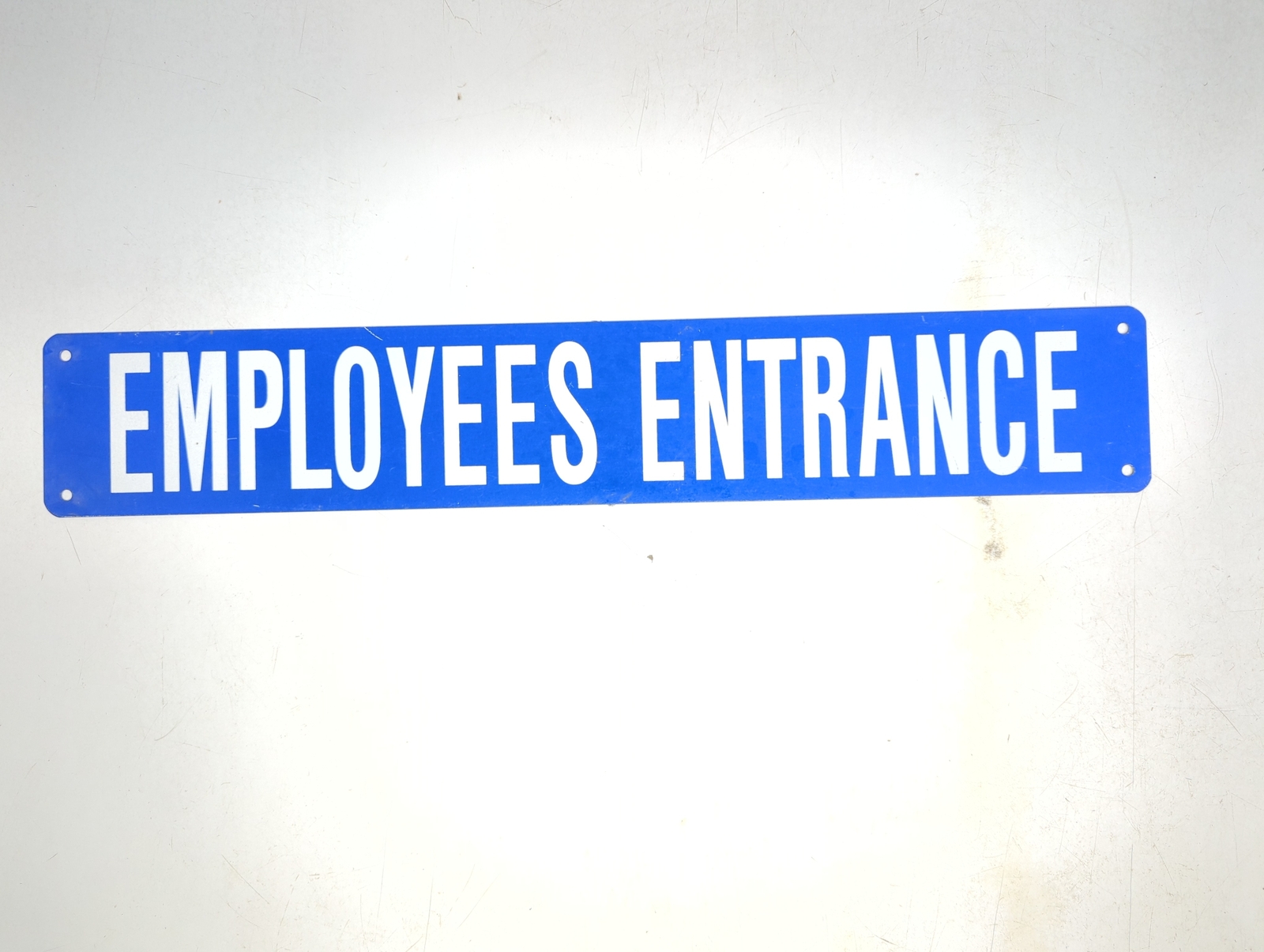 Vintage Hazardous Material Telephone Exit Employees Entrance Signs Lot of 24