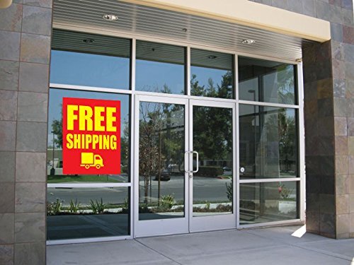 Business Retail Display Sign | Full Color Window Display Signs | 18″w x 24″h Inc