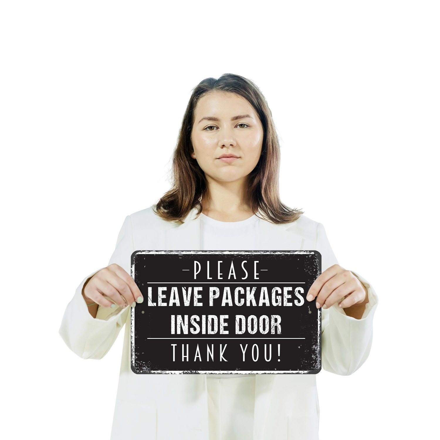Please Leave Packages Inside Door Sign Drop Boxes Here Thanks for Porches