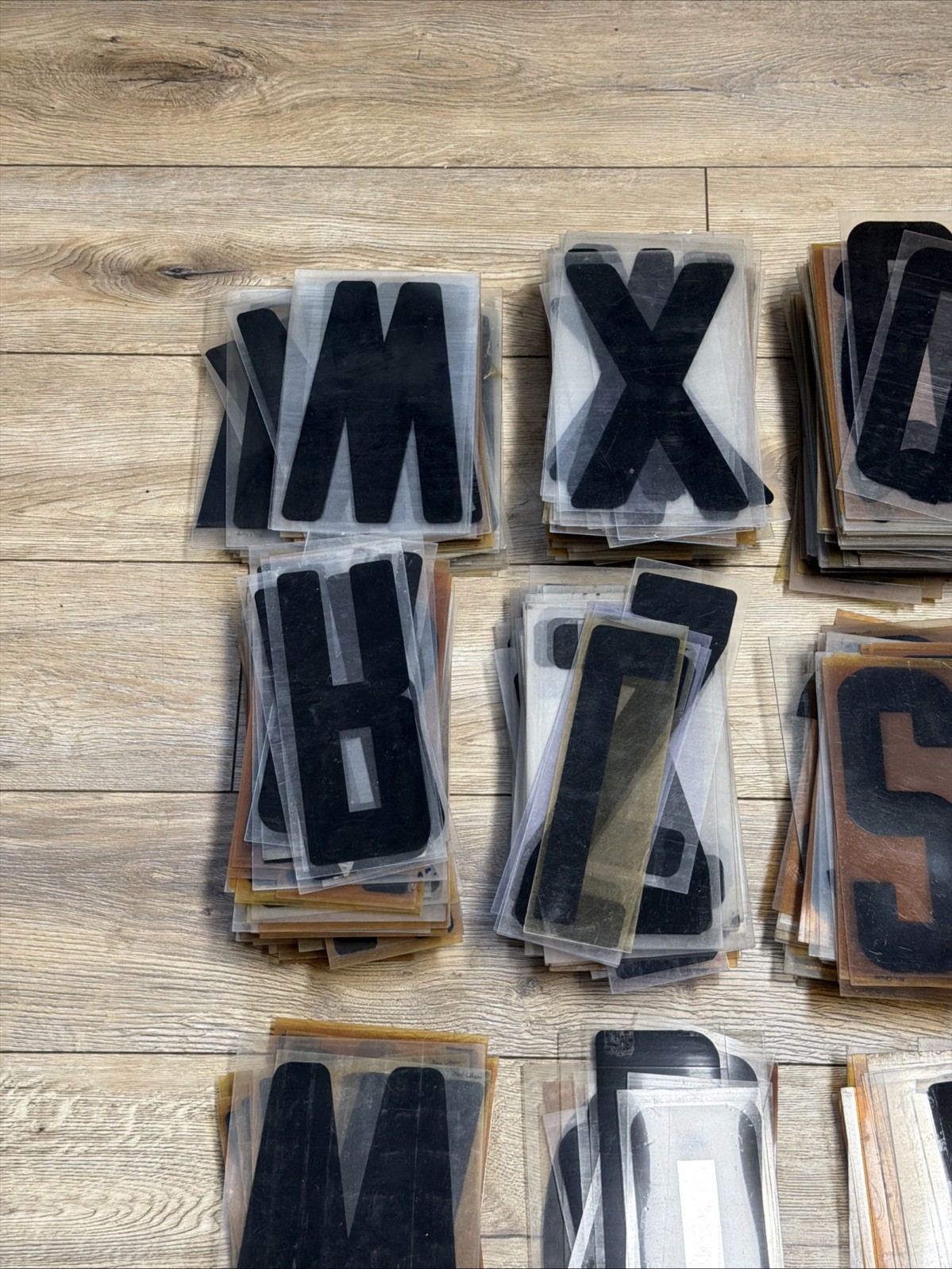 Vtg Lot Plastic Changeable Marquee Sign Letters Numbers