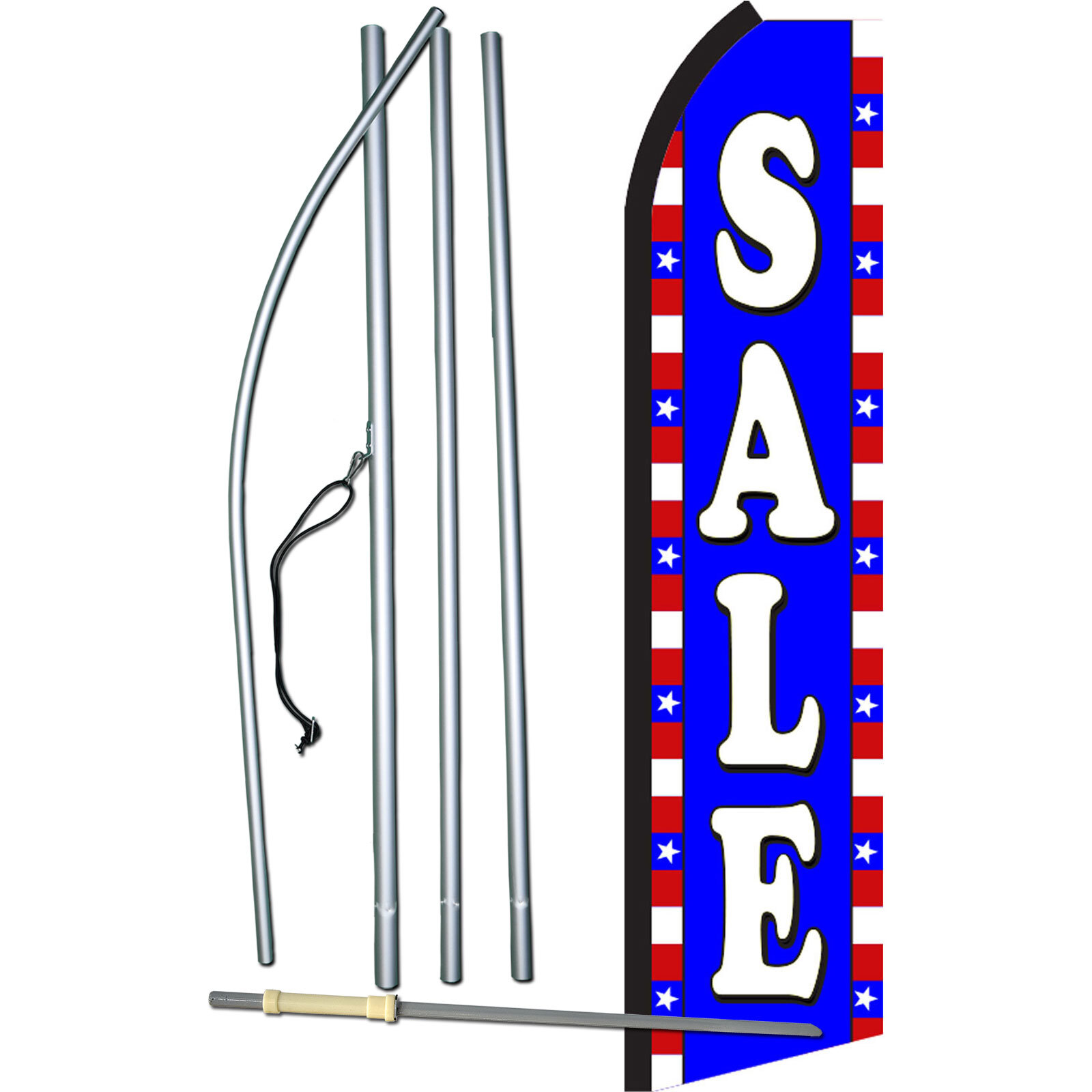 Sale Rwb Complete Swooper Flag Bundle