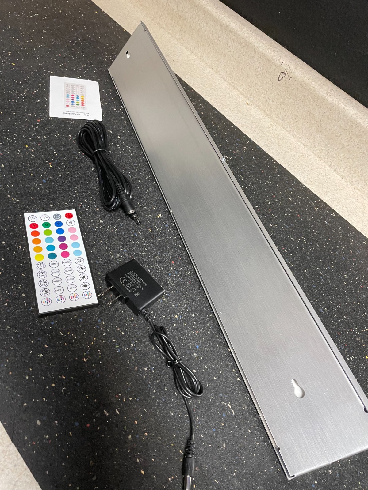 Lighted Sign “RECORDING” 24 inch Aluminum 120V. Remote & Bluetooth