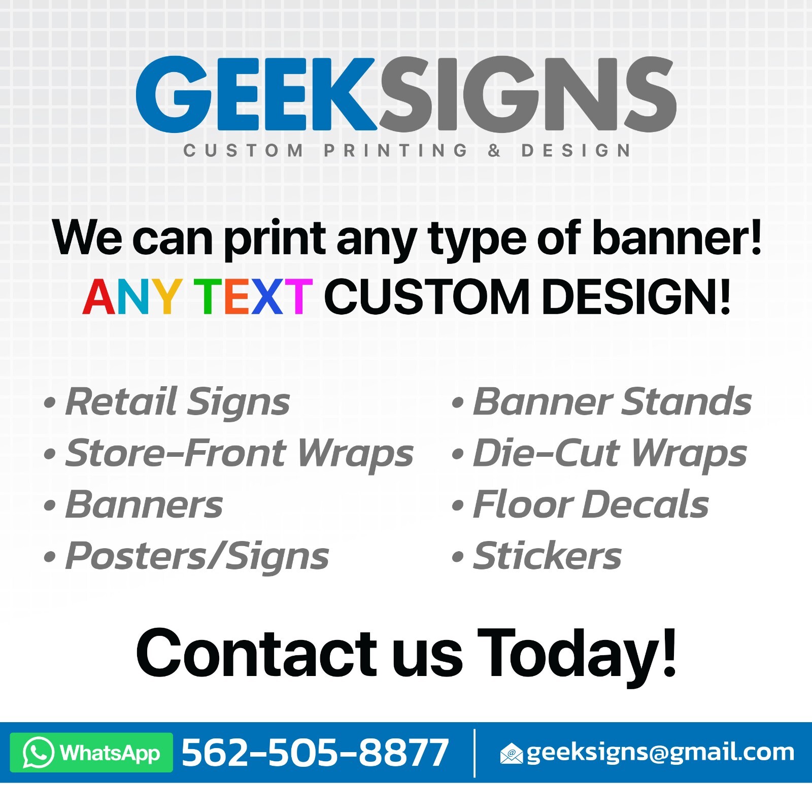 Cell Phone Computer Repair Window Wrap Decals – Set of 2 Storefront Signs Poster