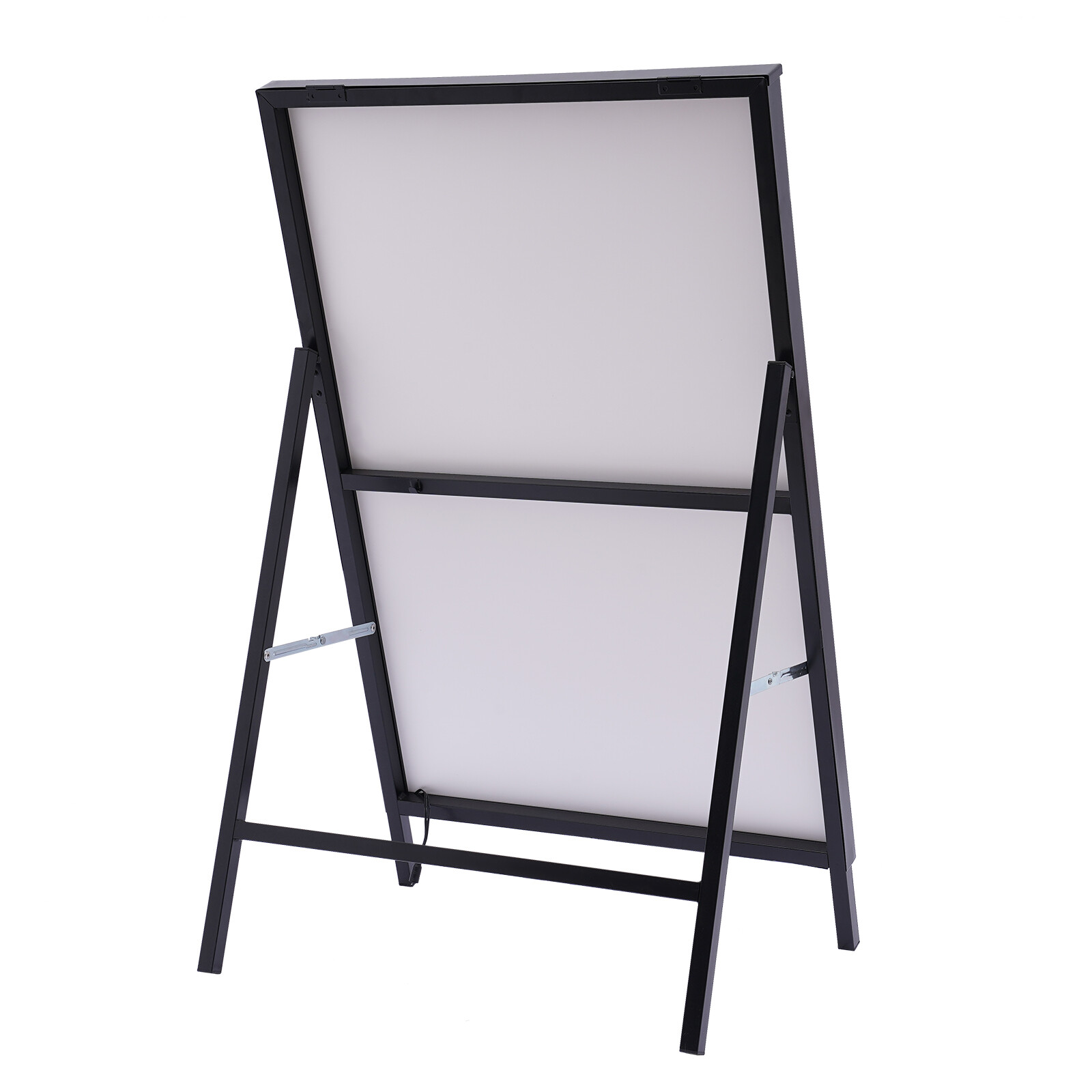 LED Movie Poster Frame Floor Standing 60 × 90 cm Light Guide Black