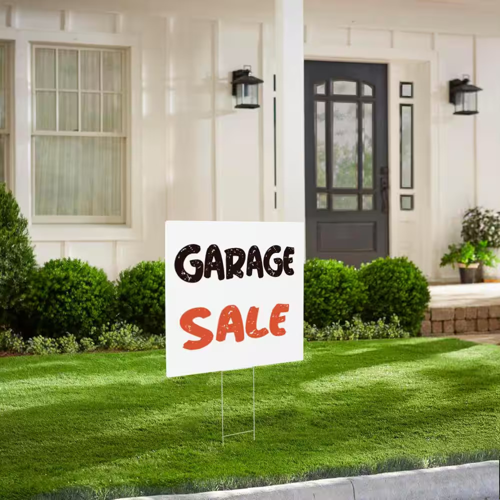 20 In. X 24 In. Corrugated Plastic Blank Yard Sign