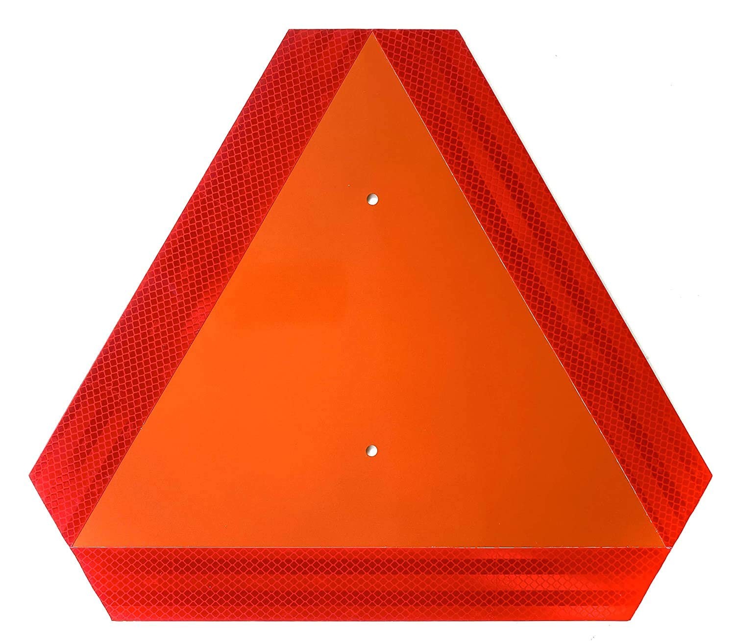 Slow Moving Vehicle Triangle Sign, Plastic Farm Triangle Safety Sign, SMV Sign