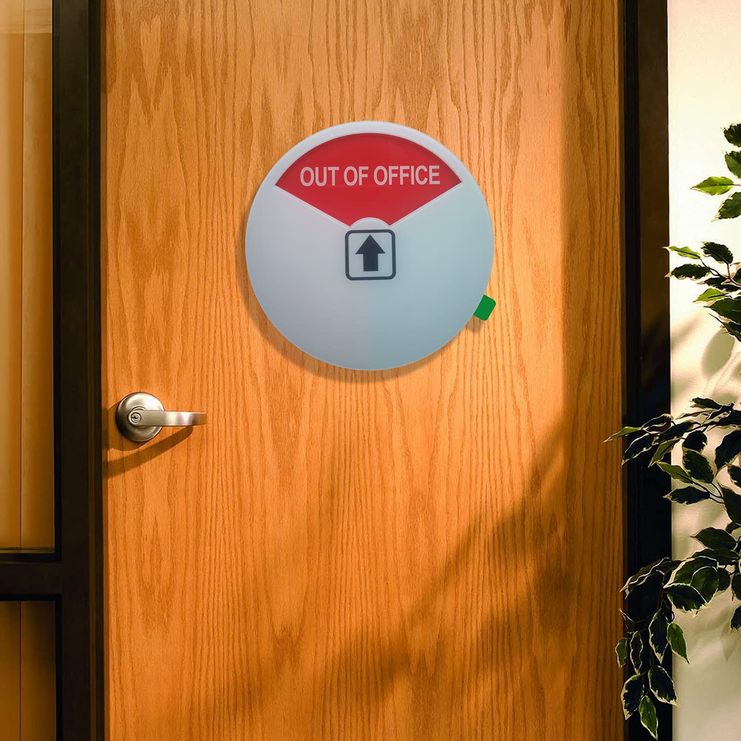 Privacy Door Sign, Welcome Come In/In a Meeting/Out of Office/Office/Conference