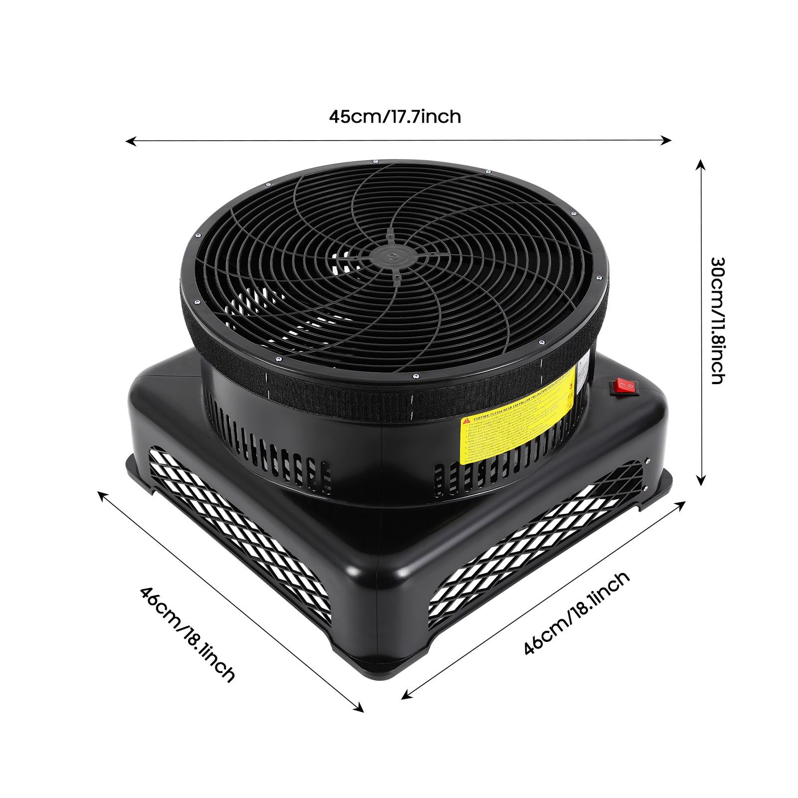 950W Powerful Electric Air Blower Air Blower Fan for Inflatable Dancer 420pa