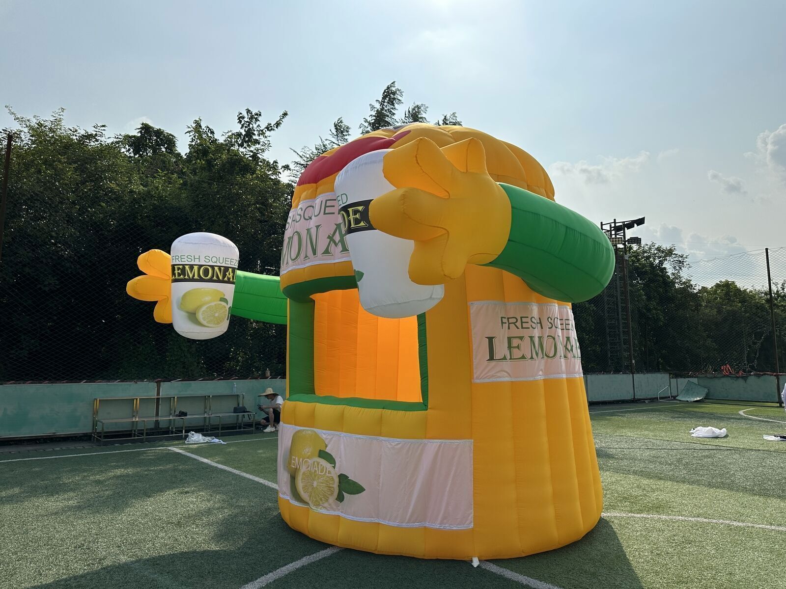 13FT Inflatable Lemonade Concession Stand Booth for Advertising Event Promotion