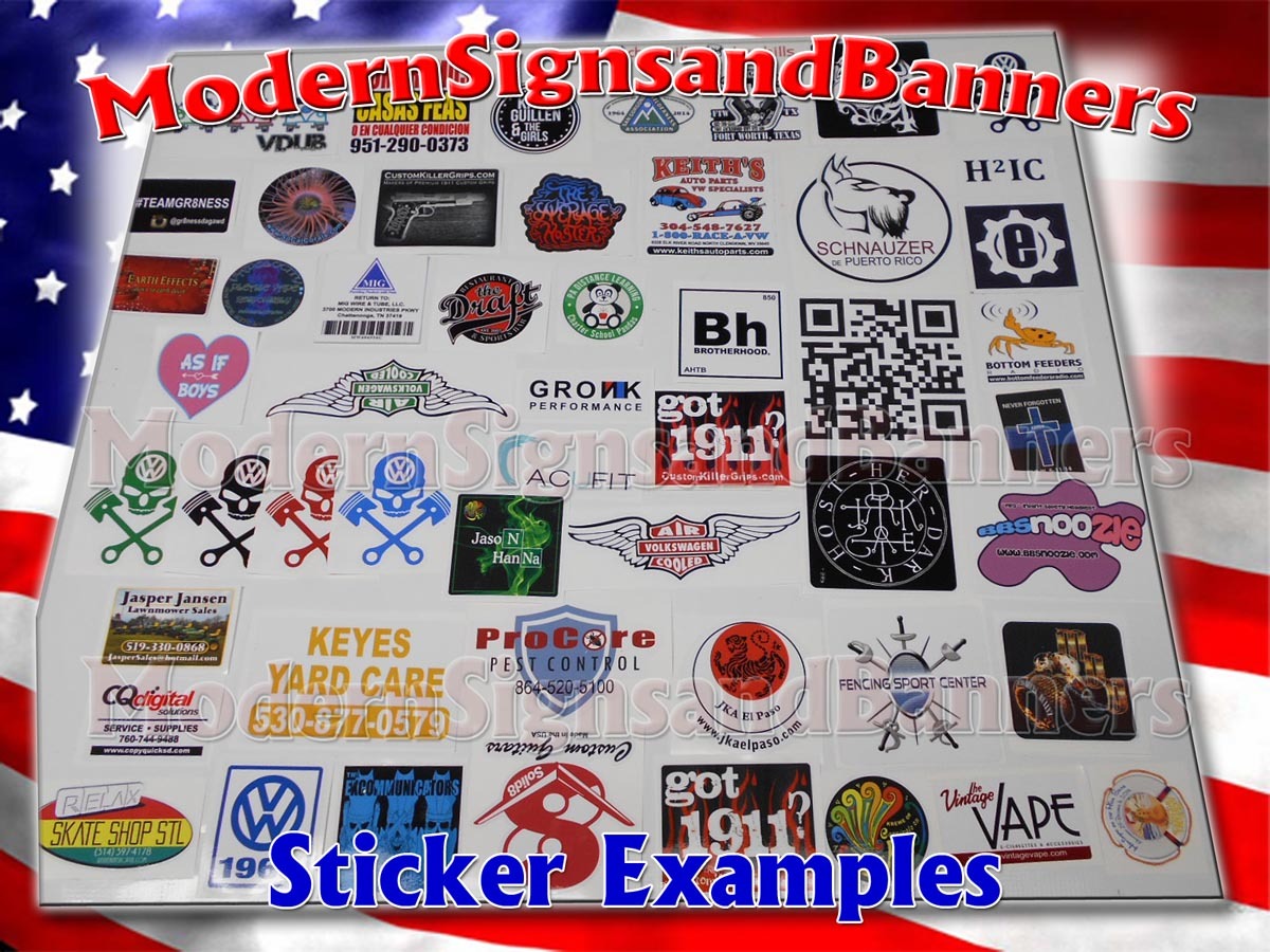 75 2×3 Custom Printed Full Color Outdoor Vinyl Business Logo Sticker Decal Label