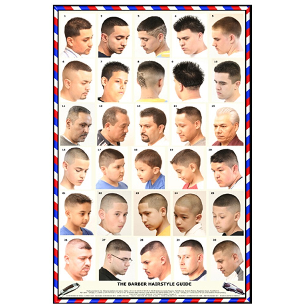 SI-06-062HSM BARBER SALON BEAUTY SPA 24″X36″ HAIR STYLE CUT DESIGN POSTER WOMEN