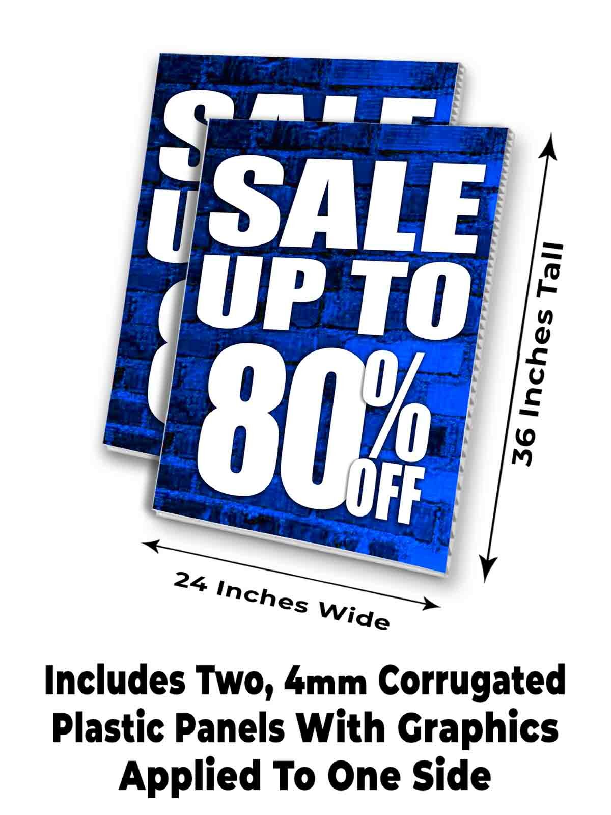 Sale Up To 80% Off Signicade 24×36 A Frame Sidewalk Sign Double Sided