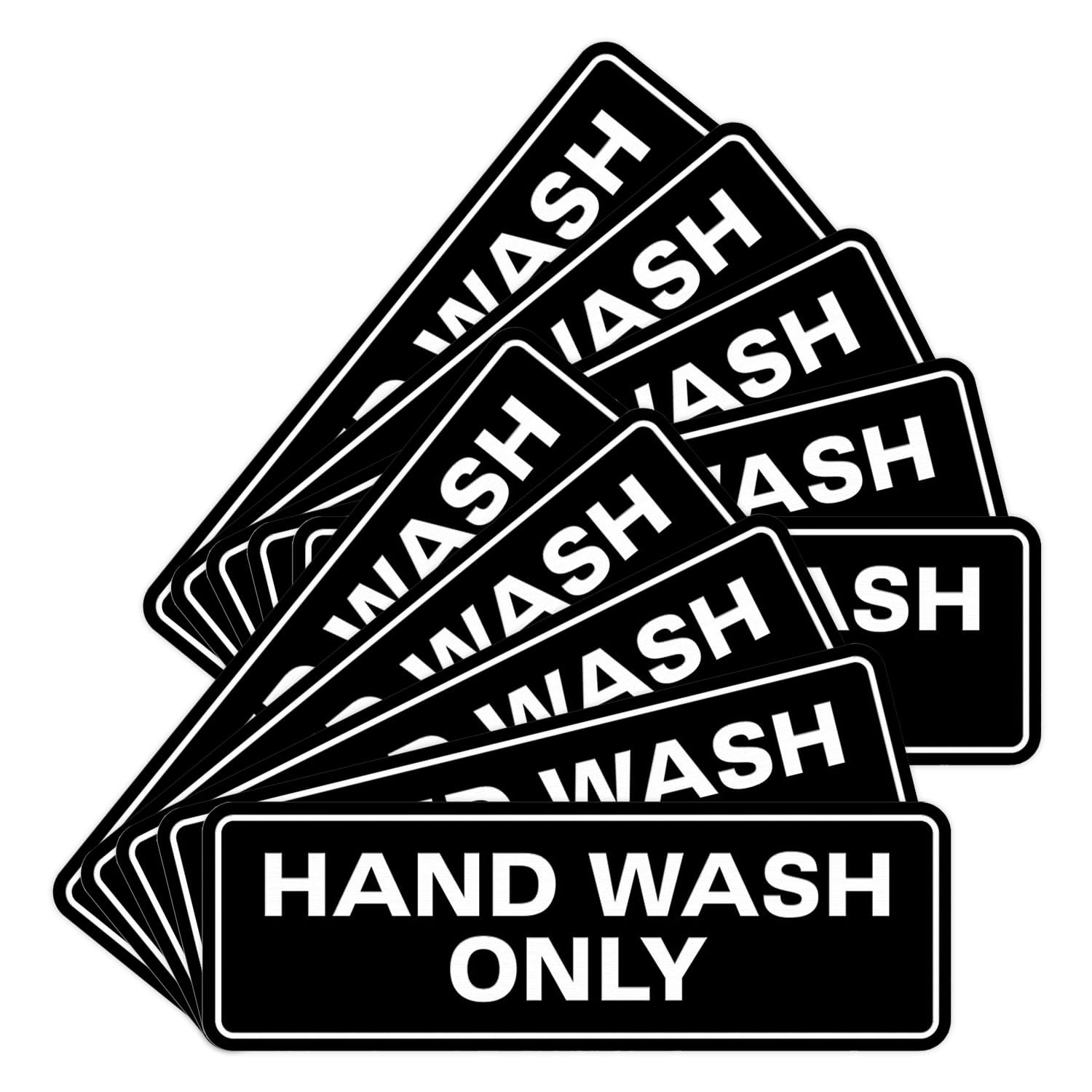 All Quality Standard Hand Wash Only Wall Or Door Sink – 10 Pack