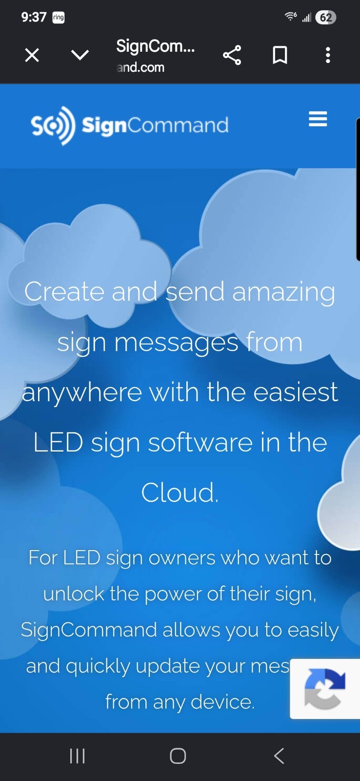 SIGNS PLUS LED MOBILE SIGN TRAILER (COLORLIGHT SYSTEM)
