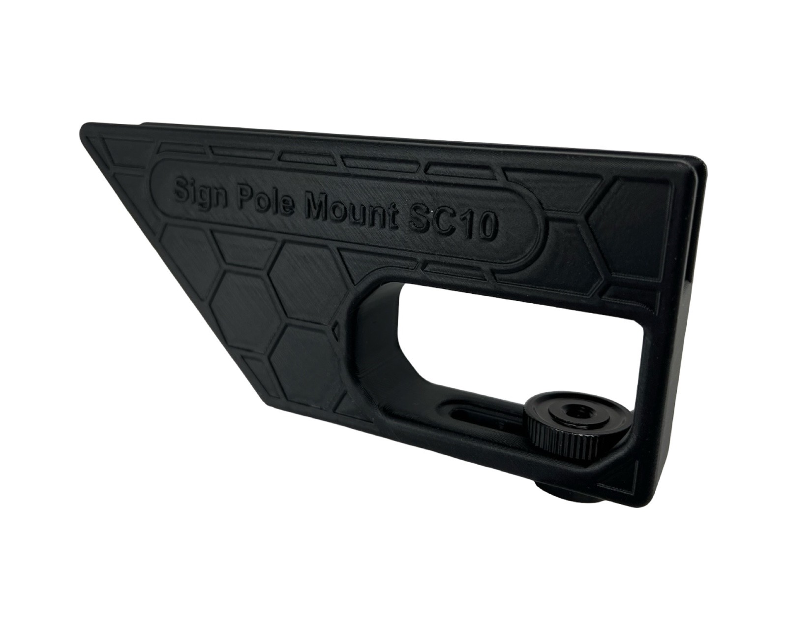 Sign Pole Mount – For Advertising, Information, and Protests with Camera Mount