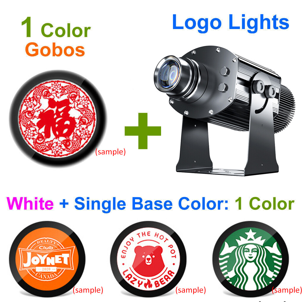 25W-110W Custom Logo GOBO Porjector Combined Dynamic with Static Wateproof Light