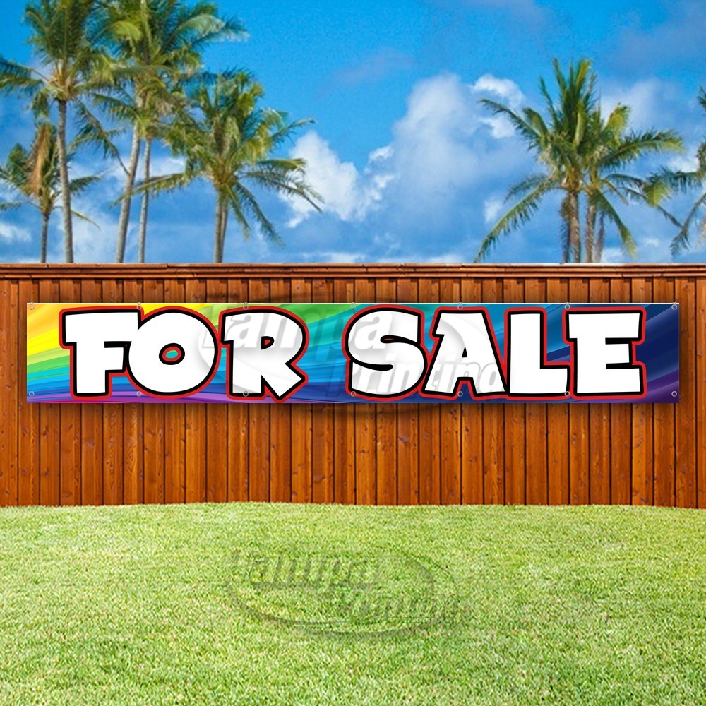 FOR SALE Advertising Shop Business Sell Vinyl Banner Flag Sign USA XL01591