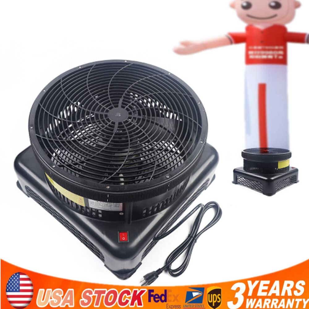 750W 18inch Air Blower Fan For Inflatable Sky Puppet Wavy Tube Man Dancing Doll