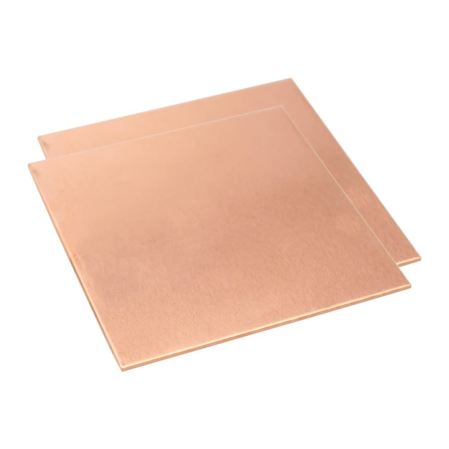 22 Gauge 99.9% Pure Copper Sheet, 2 Pcs (0.02″ x 3.9″ x 3.9″) Copper Plates B…