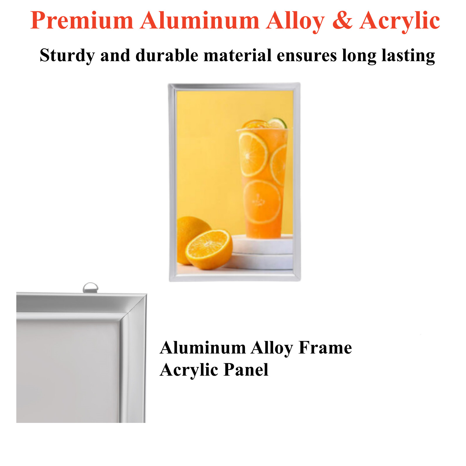 18″x24″ LED Backlit Movie Poster Art Picture Frame Light Box Advertising Display