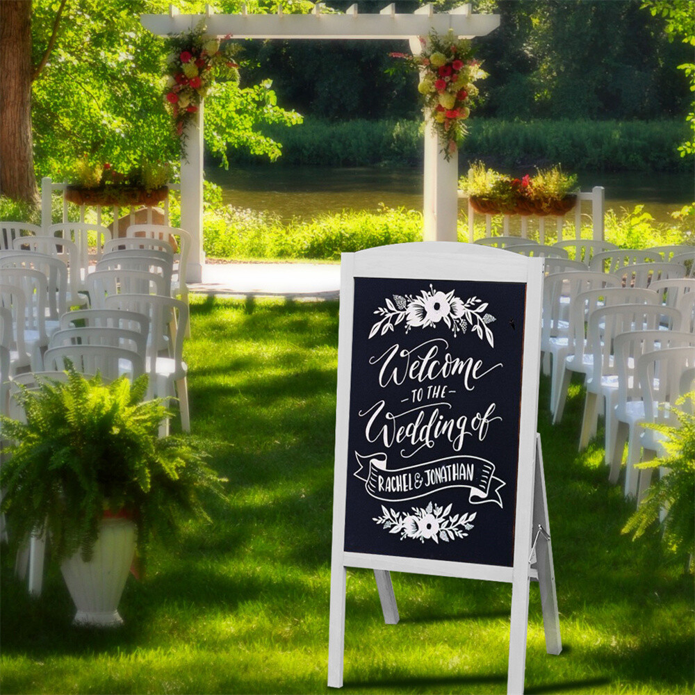 Extra Large Magnetic A-Frame Chalkboard Menu Board Sidewalk Sandwich Board Sign