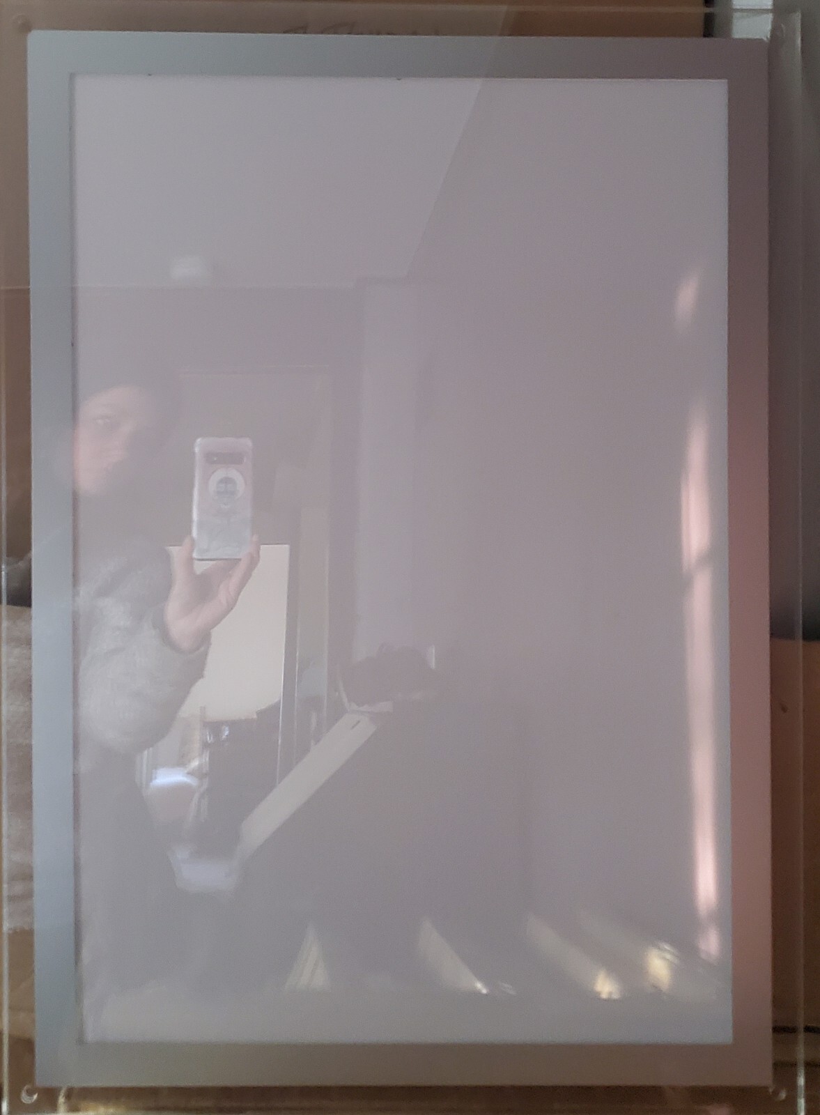 A2 crystal ultra thin backlit light box frame, advertising, art, agency display