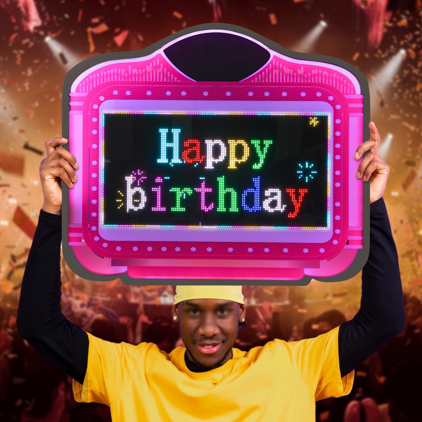 LED Letter Presenter Displayer Display Sign For Birthday Wedding Programmable
