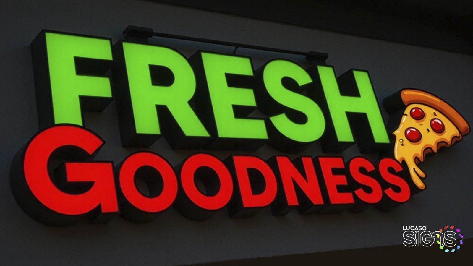 Custom LED Illuminated Channel Letter Sign – Restaurant, Café, Bar, Made in USA