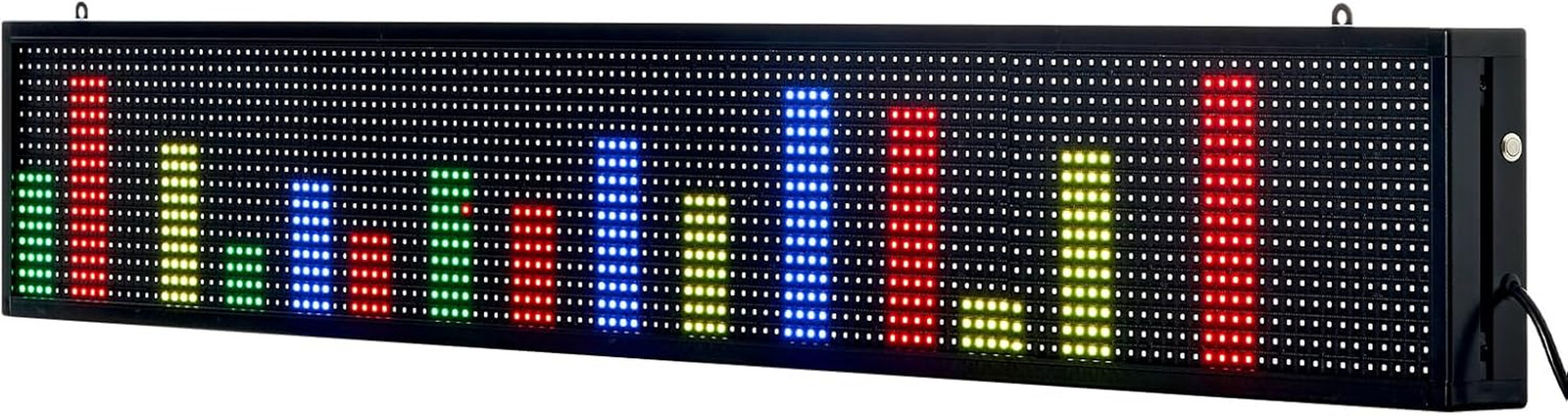 Customizable LED Scrolling Sign – Bluetooth Controlled 52×8 In Advertising Displ