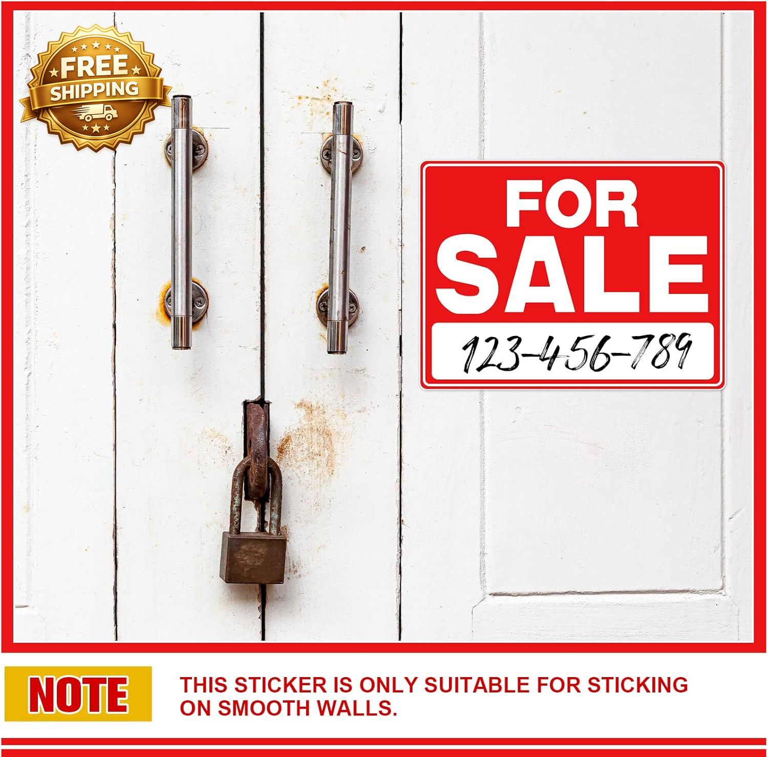 25 Pcs for Sale Signs for Car 9 X 12 Inches Auto Sales Signs Vehicle Houses Sale