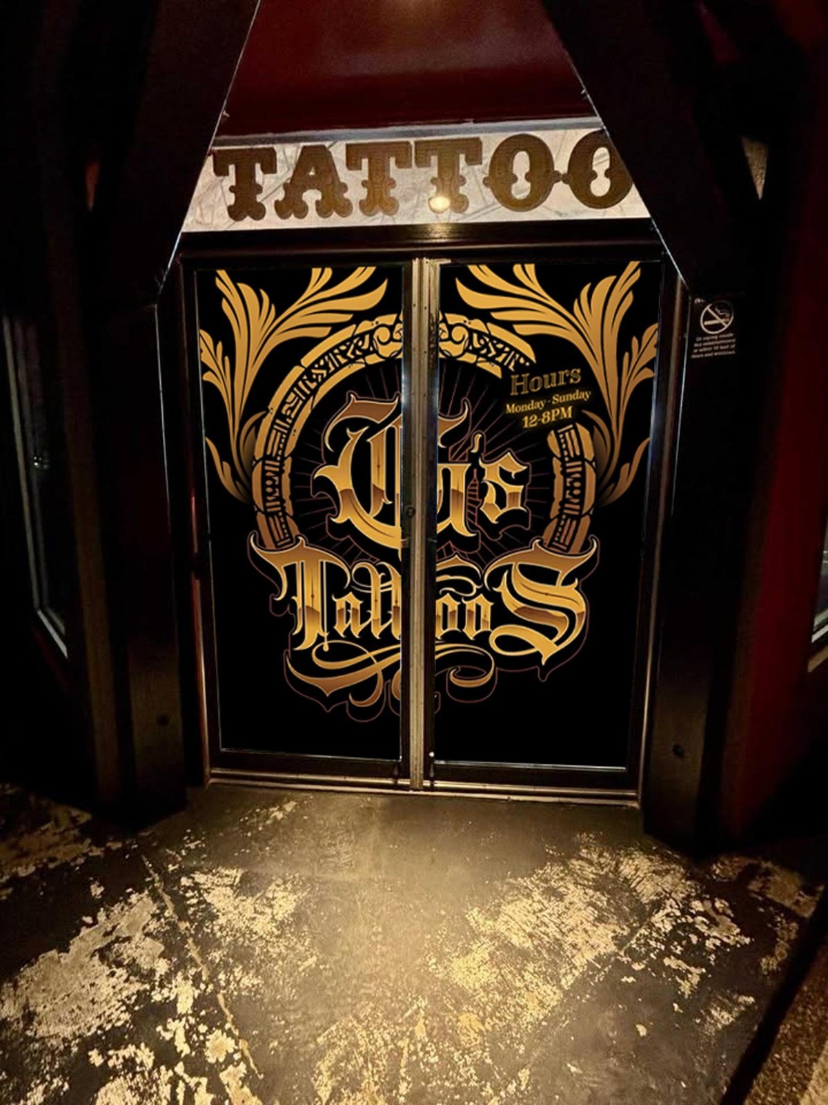 Custom Business Decals for Windows and Doors / Perforated One Way Vision