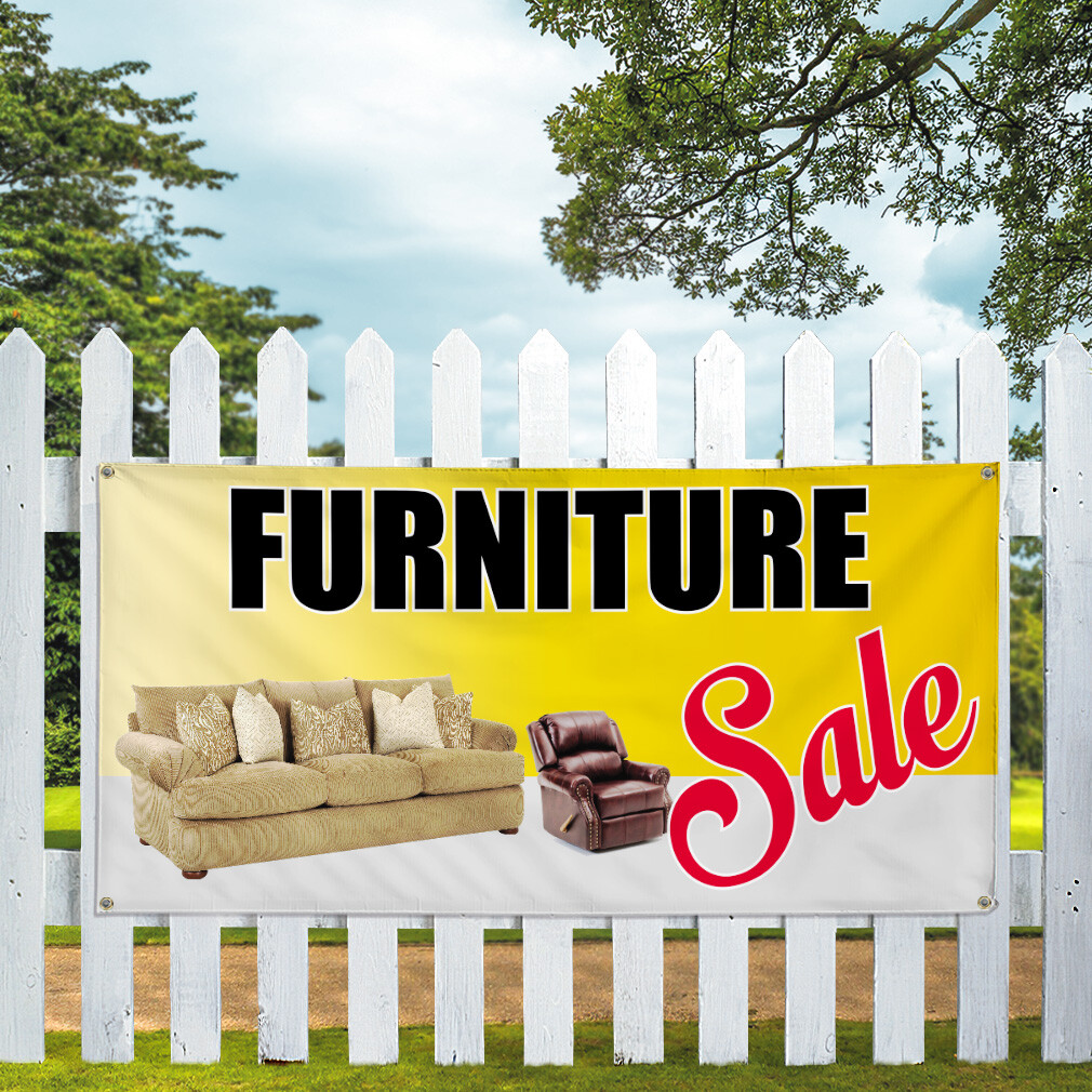 Vinyl Banner Multiple Sizes Furniture Sale Advertising Printing A Retail Outdoor