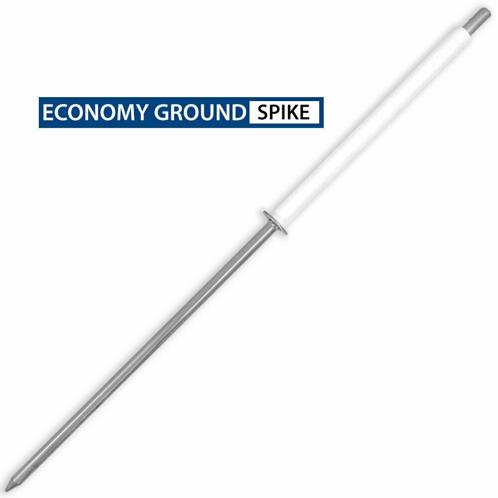 ECONOMY GROUND SPIKE FOR 16FT ADVERTISING FLAG POLE swooper (pole not included)