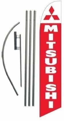 Auto Dealership Advertising Feather Banner Swooper Flag Sign (Compatible with…