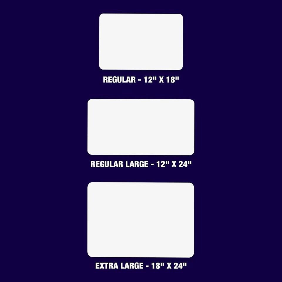 BLANK HEAVY-DUTY MAGNETIC DECALS WEATHER-RESISTANT, STRONG ADHESION FOR VEHICLES