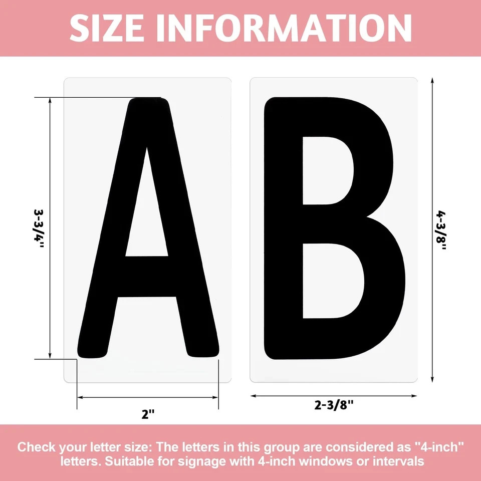 78 Pcs Letters for White Message Board Sidewalk Signs Swinging Sign Plastic L…