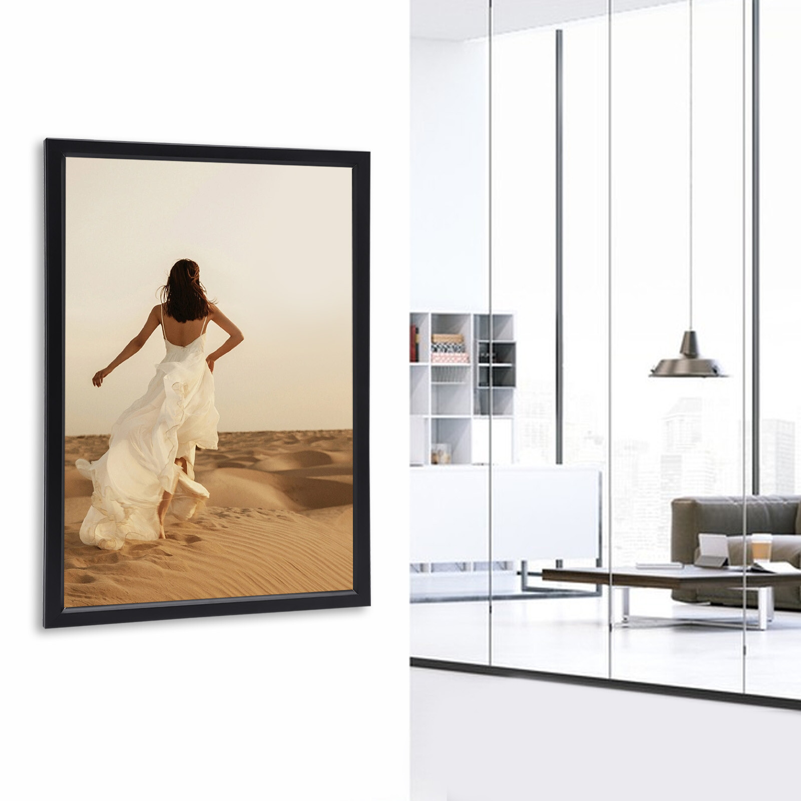 LED Backlit Menu Advertising Frame Light Box Photo Light Box Wall Mount