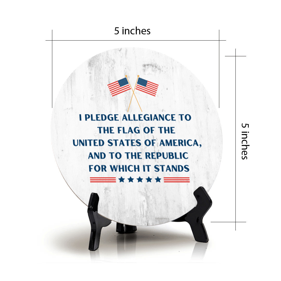 I Pledge Allegiance to the Flag of the United States of America, and to….