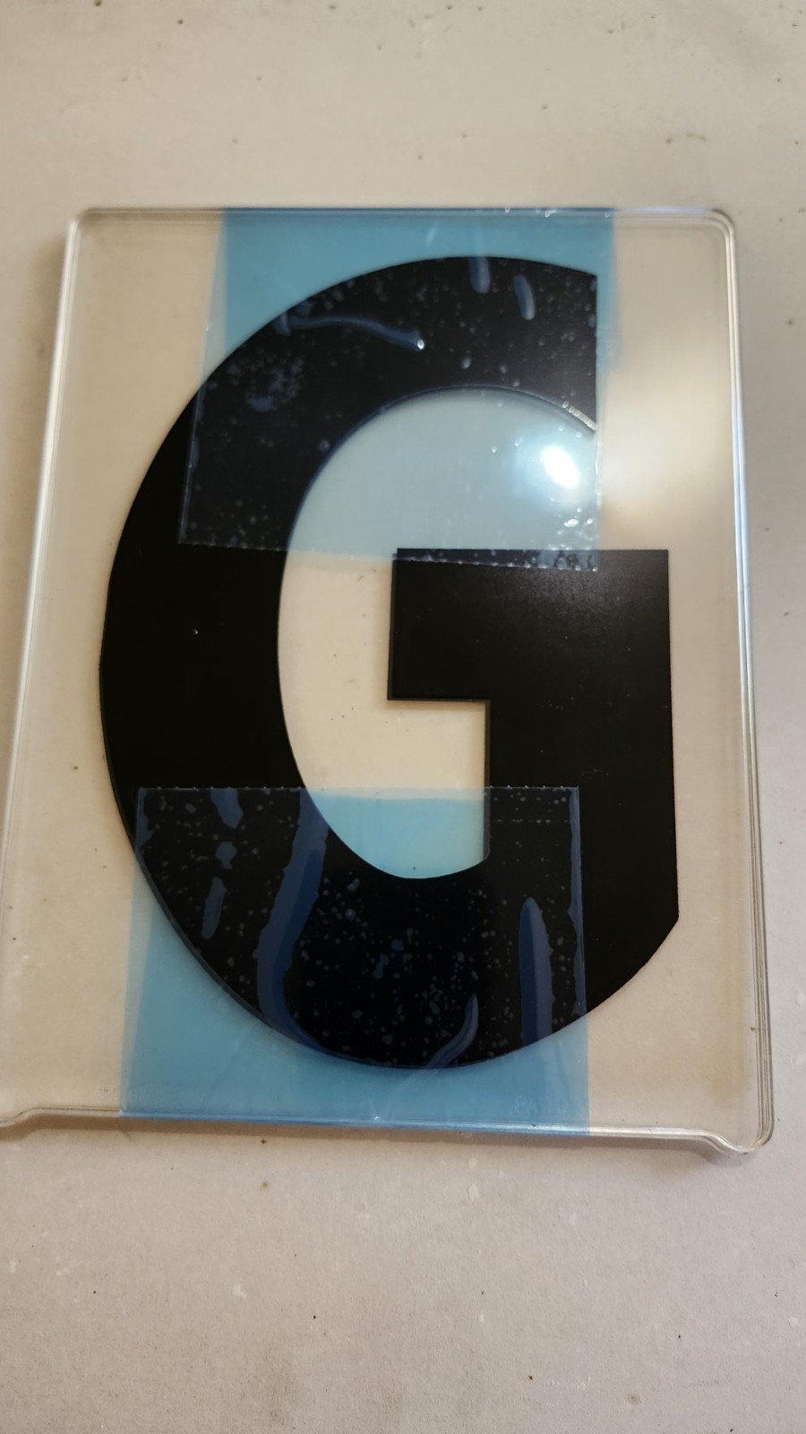 50 Gemini Marquee Sign Letters Rigid Acrylic Black Clear Outdoor 8on9