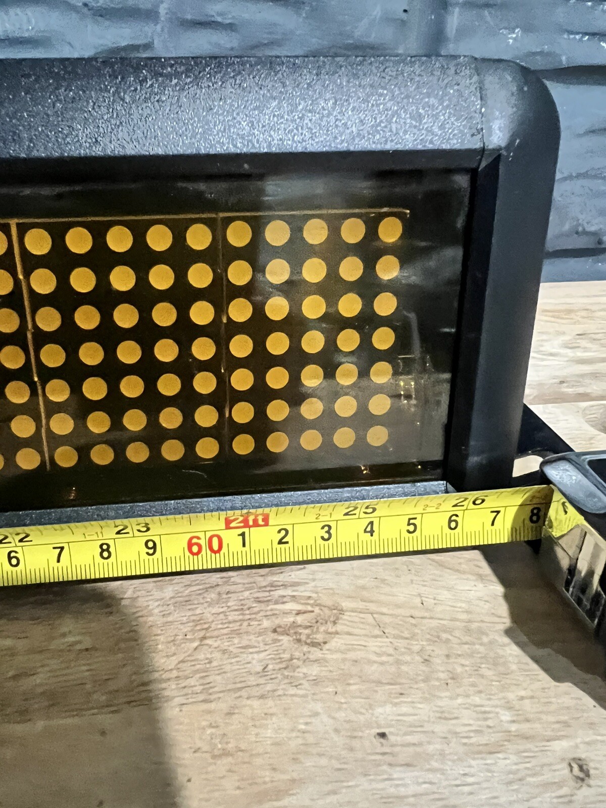 LED Sign Message Display Board Programmable Read- No Power Cord