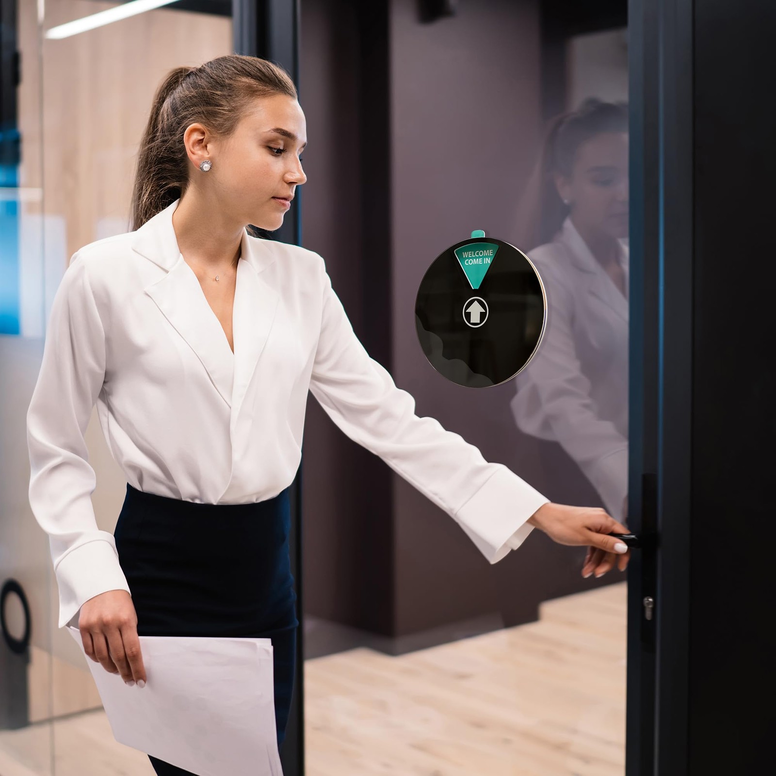 Rotating Status Office Door Signs Do Not Disturb Out Of Office 2 PCS