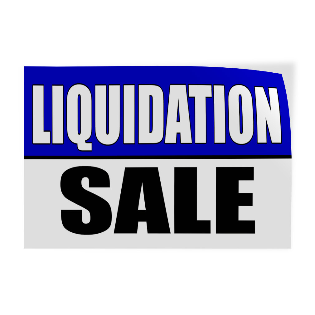 Decal Stickers Liquidation Sale Promotion Business Vinyl Store Sign Label