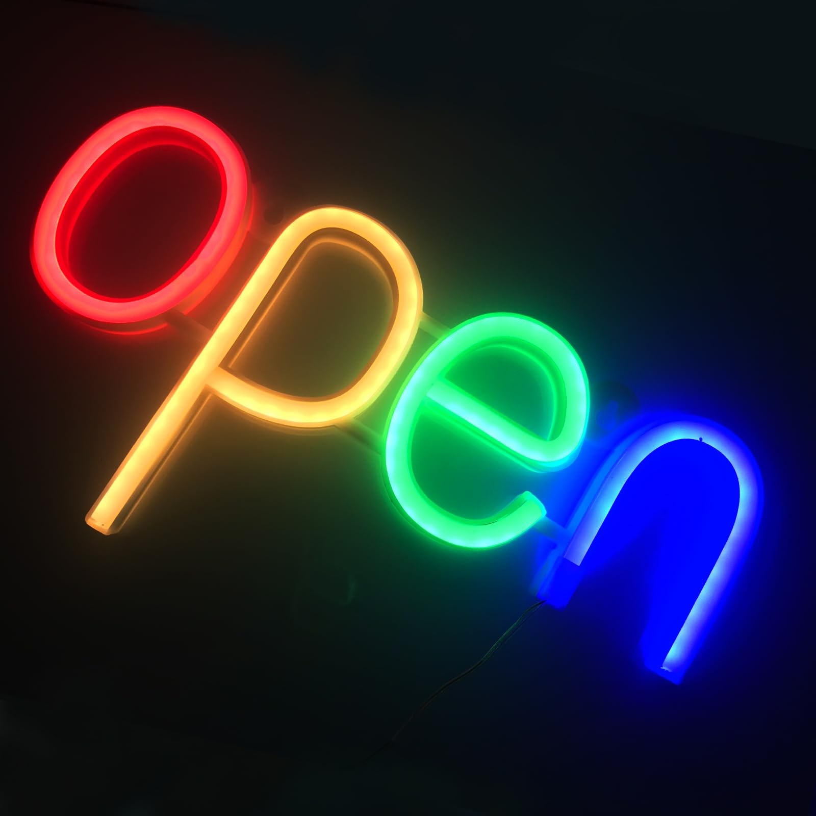 Open LED 11.2″ x 5.7″ x 0.6″ (28.4cm x 14.5cm x 1.5cm), Multi-colour