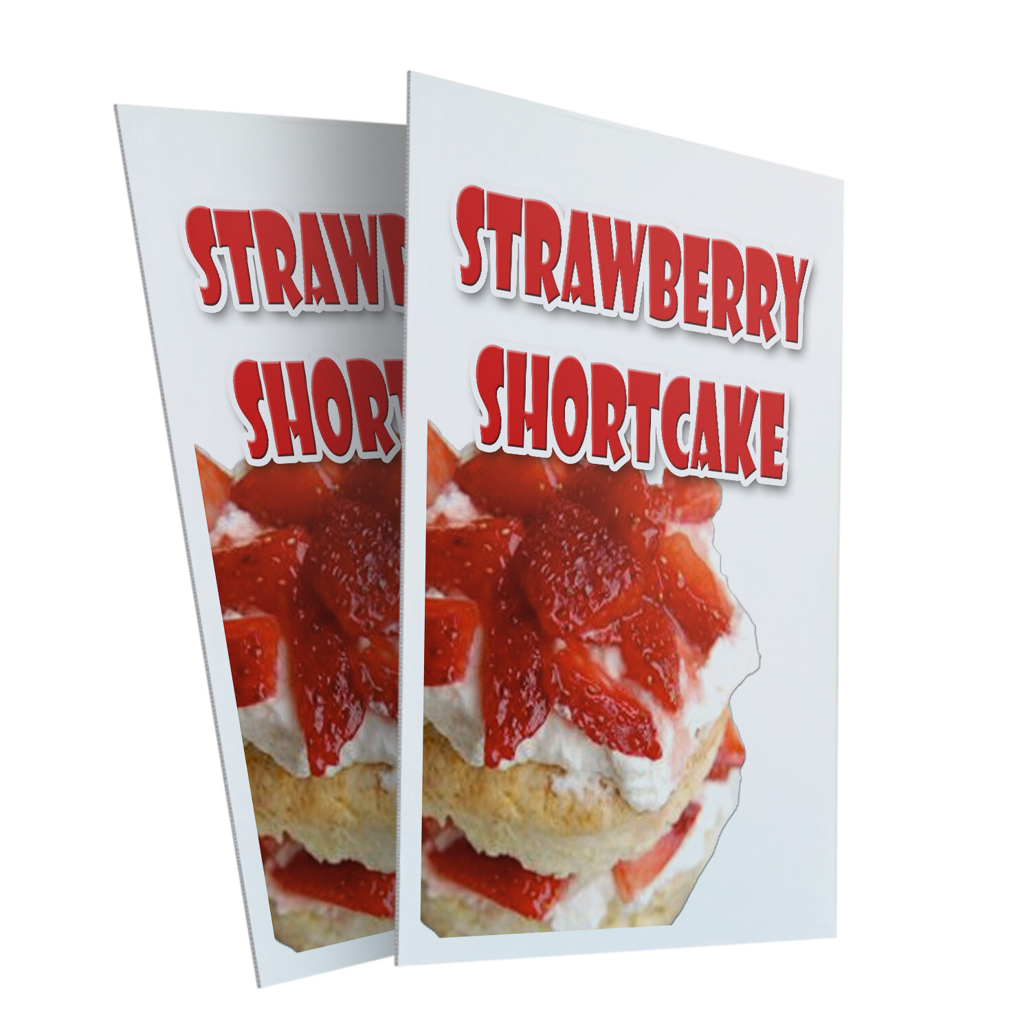 A-frame Sidewalk Strawberry Shortcake 24″ x 36″ Double Sided A-Frame Sidewalk Si