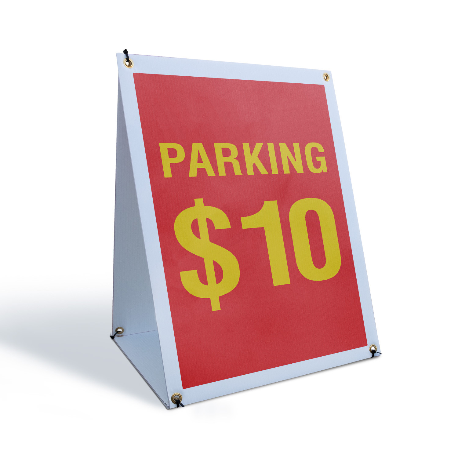 Parking 10 Dollars A-Frame Sidewalk Sign Event Parking Affordable Best Spot