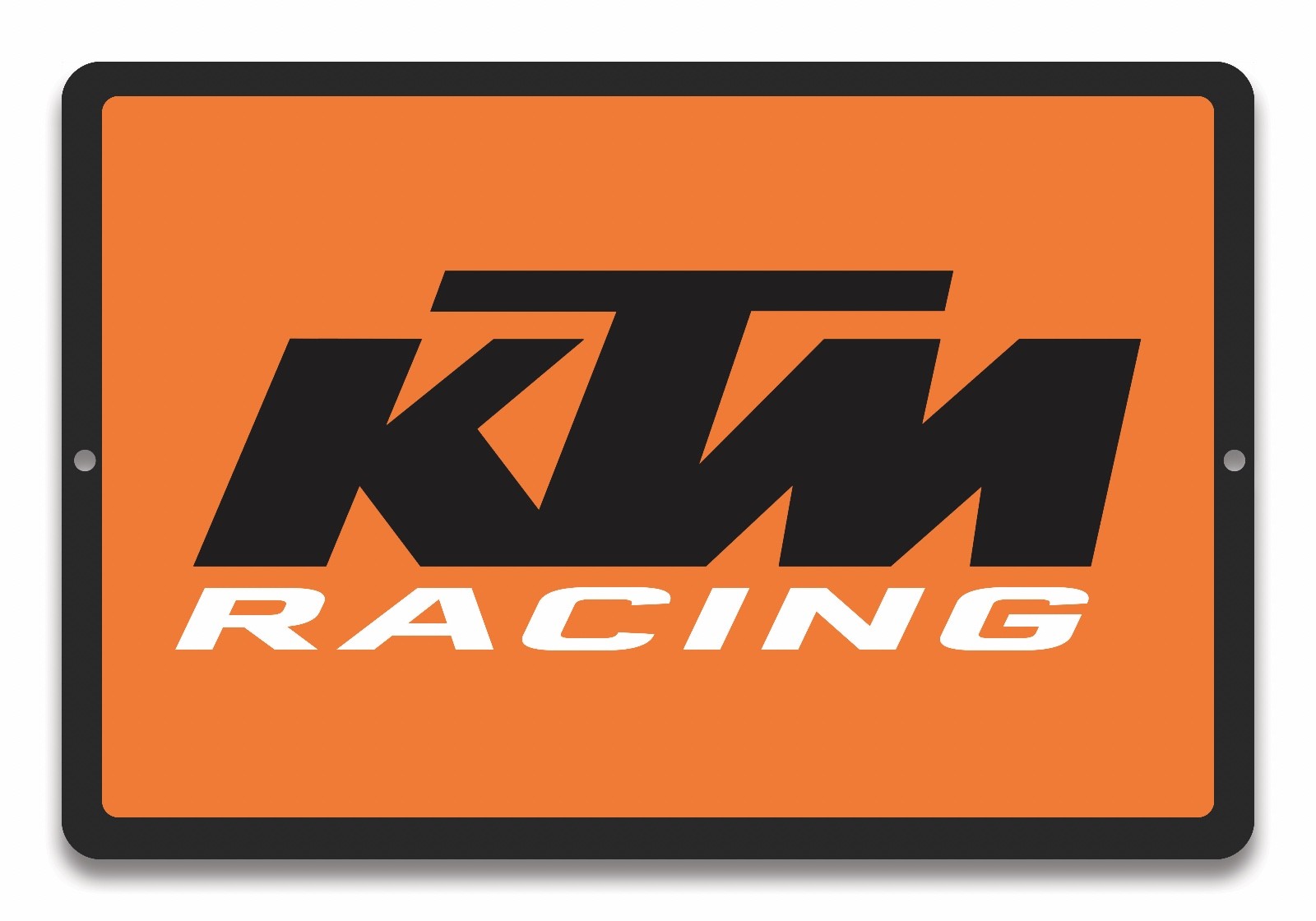 KTM RACING 12″x18″ Metal Sign Garage Man Cave
