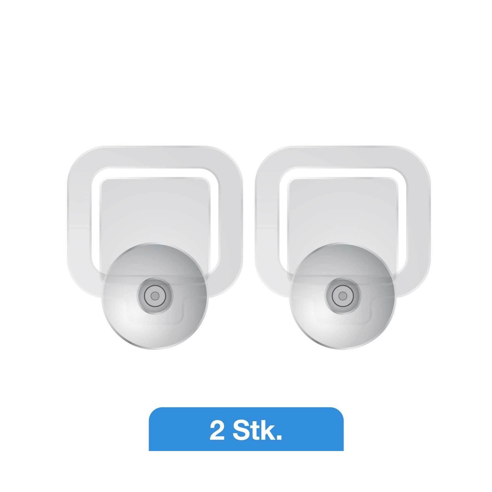 2X Parking Permit, Ticket and Note Holder for Car Windscreen, Clips with Remo…