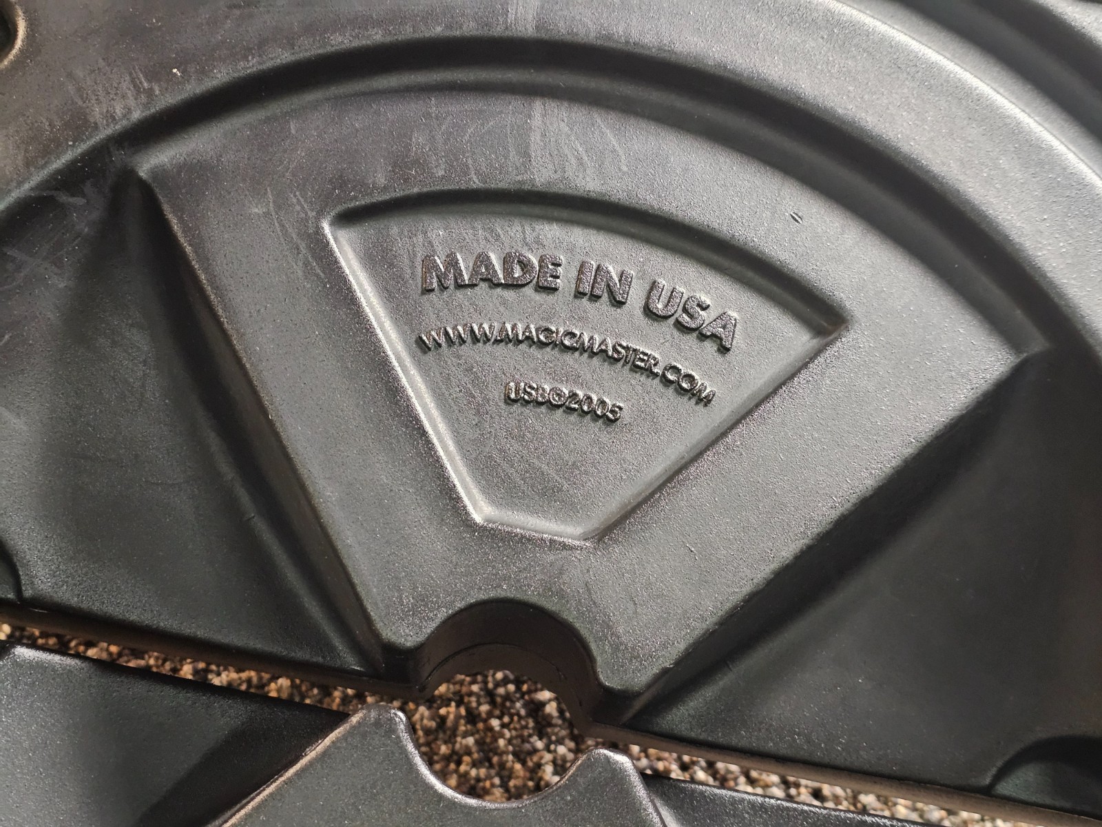 Magic Master 24″ Portable Sign Base Heavy-Duty Plastic Black *BASE ONLY*