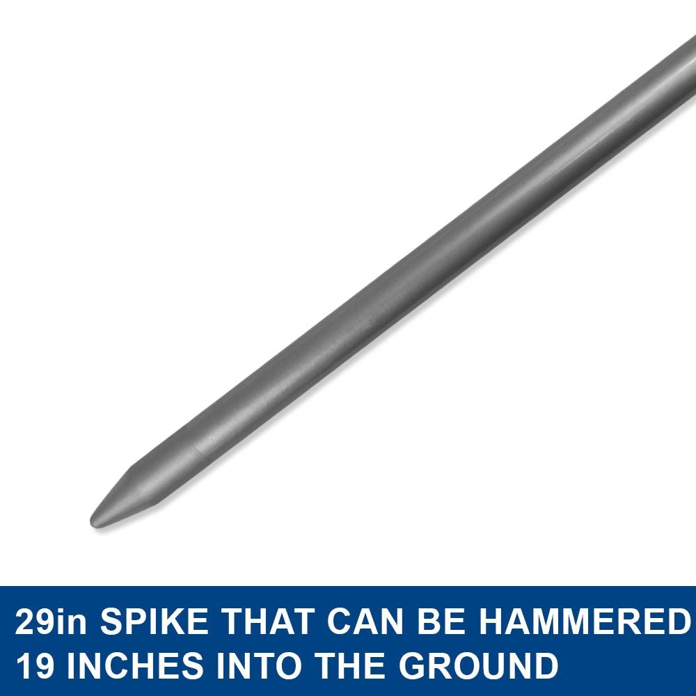GROUND SPIKE for 16ft Deluxe Fiberglass Flag Pole (pole not included)