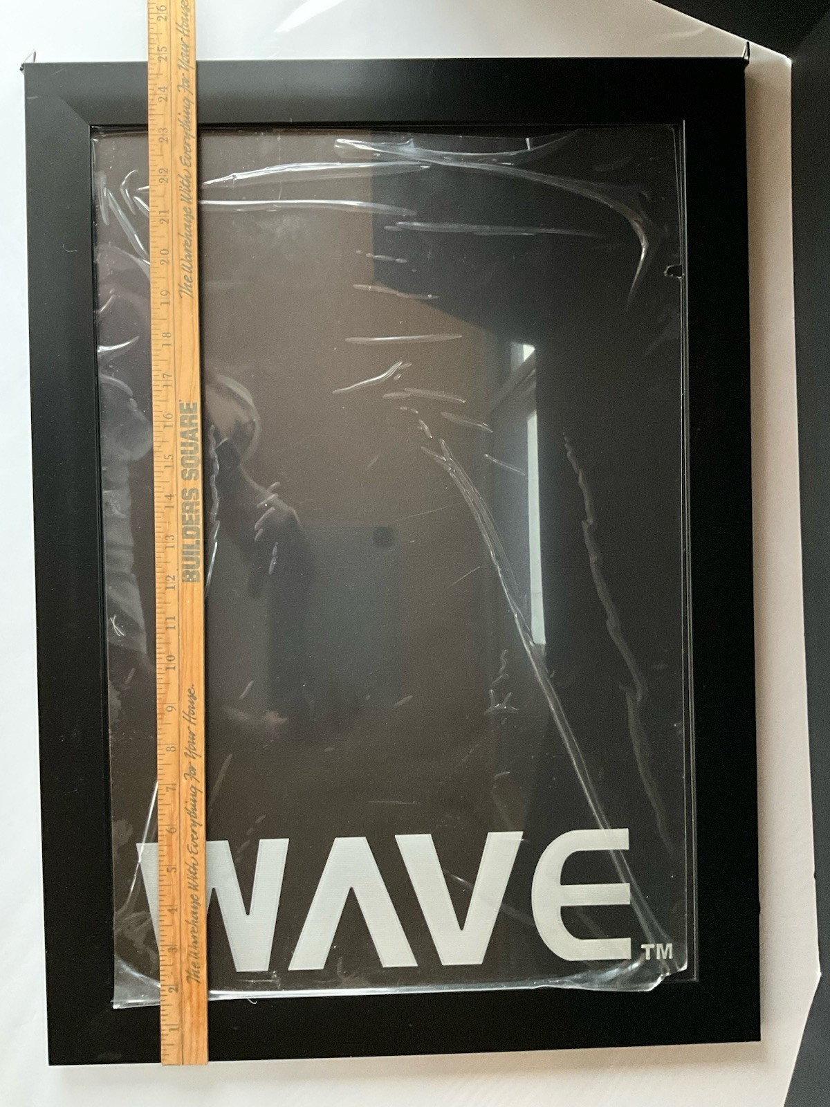 WAVE Vodka LED Message Writing Board Illuminated Erasable Lighted Chalkboard
